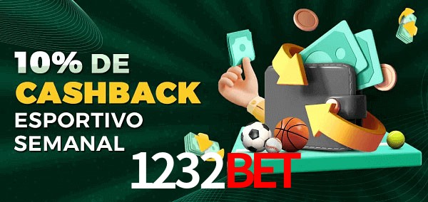 10% de bônus de cashback na 1232Bet