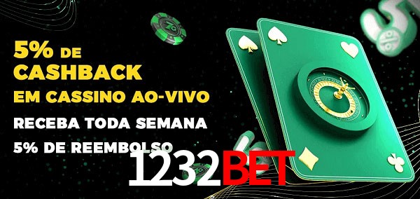 Promoções do cassino ao Vivo 1232Bet